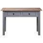 Konsolentisch aus massivem Kiefernholz Panama-Stil grau 110x40x72 cm von vidaXL, Seitentische - Ref: Foro24-282680, Preis: 10...