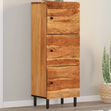 Aparador alto de madera maciza de acacia 40x33x110 cm de , Aparadores - Ref: Foro24-356884, Precio: 141,80 €, Descuento: %