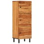 Aparador alto de madera maciza de acacia 40x33x110 cm de , Aparadores - Ref: Foro24-356884, Precio: 141,80 €, Descuento: %