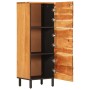 Aparador alto de madera maciza de acacia 40x33x110 cm de , Aparadores - Ref: Foro24-356884, Precio: 141,80 €, Descuento: %