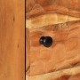 Aparador alto de madera maciza de acacia 40x33x110 cm de , Aparadores - Ref: Foro24-356884, Precio: 141,80 €, Descuento: %