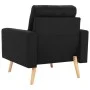 Black Fabric 2-Piece Sofa Set by , Sofas - Ref: Foro24-3056623, Price: 368,87 €, Discount: %