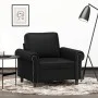 Sillón cuero sintético negro 60 cm de , Sofás - Ref: Foro24-359494, Precio: 158,58 €, Descuento: %