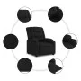Sessel aus schwarzem Stoff von , Sessel - Ref: Foro24-374129, Preis: 209,05 €, Rabatt: %