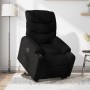Sillón reclinable elevable tela negro de , Sillones - Ref: Foro24-3206647, Precio: 269,23 €, Descuento: %