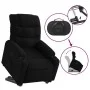 Black Fabric Liftable Recliner by , Armchairs - Ref: Foro24-3206647, Price: 288,57 €, Discount: %
