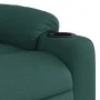 Sillón reclinable elevable tela verde oscuro de , Sillones - Ref: Foro24-3206651, Precio: 314,82 €, Descuento: %