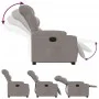 Sillón eléctrico reclinable elevable de tela gris taupe de , Sillones - Ref: Foro24-3206670, Precio: 335,21 €, Descuento: %