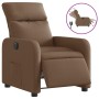 Sillón reclinable eléctrico de tela marrón de , Sillones - Ref: Foro24-3206685, Precio: 218,85 €, Descuento: %