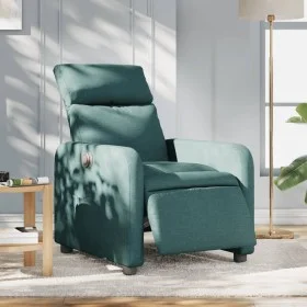 Dark green fabric electric recliner by , Armchairs - Ref: Foro24-3206687, Price: 244,12 €, Discount: %