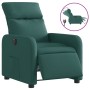 Sillón reclinable eléctrico tela verde oscuro de , Sillones - Ref: Foro24-3206687, Precio: 239,48 €, Descuento: %