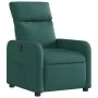 Sillón reclinable eléctrico tela verde oscuro de , Sillones - Ref: Foro24-3206687, Precio: 244,12 €, Descuento: %