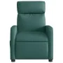 Sillón reclinable eléctrico tela verde oscuro de , Sillones - Ref: Foro24-3206687, Precio: 244,12 €, Descuento: %
