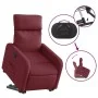 Sillón reclinable elevable tela rojo tinto de , Sillones - Ref: Foro24-3206702, Precio: 264,63 €, Descuento: %