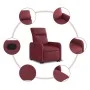 Roter, verstellbarer Sessel aus Stoff von , Sessel - Ref: Foro24-3206702, Preis: 264,63 €, Rabatt: %