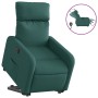 Sillón eléctrico reclinable elevable de tela verde oscuro de , Sillones - Ref: Foro24-3206723, Precio: 304,67 €, Descuento: %