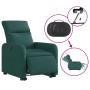 Sillón eléctrico reclinable elevable de tela verde oscuro de , Sillones - Ref: Foro24-3206723, Precio: 304,67 €, Descuento: %