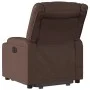 Sillón reclinable de masaje de pie de cuero sintético marrón de , Sillones - Ref: Foro24-3206557, Precio: 329,00 €, Descuento: %