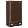 Armario de tela marrón 87x49x159 cm de vidaXL, Armarios roperos - Ref: Foro24-282458, Precio: 46,71 €, Descuento: %