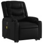 Sillón reclinable de masaje de pie cuero artificial negro de , Sillones - Ref: Foro24-3206555, Precio: 304,36 €, Descuento: %