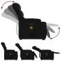 Black Artificial Leather Foot Massage Recliner by , Armchairs - Ref: Foro24-3206555, Price: 320,83 €, Discount: %