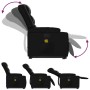 Sillón reclinable de masaje de pie cuero artificial negro de , Sillones - Ref: Foro24-3206555, Precio: 304,36 €, Descuento: %