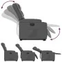 Grauer Power-Lift-Liegestuhl aus Kunstleder von , Sessel - Ref: Foro24-3206562, Preis: 362,64 €, Rabatt: %