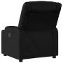 Sillón reclinable eléctrico de cuero sintético negro de , Sillones - Ref: Foro24-3206543, Precio: 278,23 €, Descuento: %