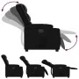 Sillón reclinable eléctrico de cuero sintético negro de , Sillones - Ref: Foro24-3206543, Precio: 278,23 €, Descuento: %