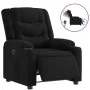 Sillón reclinable eléctrico de tela negro de , Sillones - Ref: Foro24-3206569, Precio: 261,26 €, Descuento: %