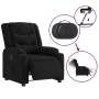 Sillón reclinable eléctrico de tela negro de , Sillones - Ref: Foro24-3206569, Precio: 261,26 €, Descuento: %