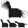 Sillón reclinable eléctrico de tela negro de , Sillones - Ref: Foro24-3206569, Precio: 261,26 €, Descuento: %