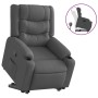 Sillón reclinable elevable de tela gris oscuro de , Sillones - Ref: Foro24-3206574, Precio: 311,07 €, Descuento: %