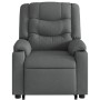 Sillón reclinable elevable de tela gris oscuro de , Sillones - Ref: Foro24-3206574, Precio: 311,07 €, Descuento: %