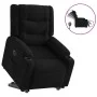 Sillón eléctrico reclinable elevable de tela negro de , Sillones - Ref: Foro24-3206581, Precio: 345,82 €, Descuento: %