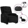 Sillón eléctrico reclinable elevable de tela negro de , Sillones - Ref: Foro24-3206581, Precio: 345,82 €, Descuento: %