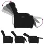Sillón eléctrico reclinable elevable de tela negro de , Sillones - Ref: Foro24-3206581, Precio: 345,82 €, Descuento: %