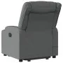 Sillón de masaje eléctrico reclinable elevable tela gris oscuro de , Sillones - Ref: Foro24-3206583, Precio: 451,33 €, Descue...