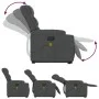 Sillón de masaje eléctrico reclinable elevable tela gris oscuro de , Sillones - Ref: Foro24-3206583, Precio: 451,33 €, Descue...