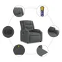 Sillón de masaje eléctrico reclinable elevable tela gris oscuro de , Sillones - Ref: Foro24-3206583, Precio: 451,33 €, Descue...