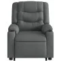 Sillón de masaje eléctrico reclinable elevable tela gris oscuro de , Sillones - Ref: Foro24-3206583, Precio: 451,33 €, Descue...