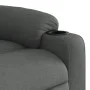 Sillón de masaje eléctrico reclinable elevable tela gris oscuro de , Sillones - Ref: Foro24-3206583, Precio: 451,33 €, Descue...