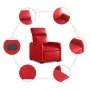 Sillón reclinable elevable cuero artificial rojo de , Sillones - Ref: Foro24-3206754, Precio: 310,47 €, Descuento: %