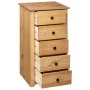 Solid pine wood sideboard in Panama style 46x40x89 cm by vidaXL, Sideboards - Ref: Foro24-282649, Price: 127,51 €, Discount: %