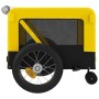 Remolque bicicleta mascotas hierro tela Oxford amarillo negro de , Cochecitos para mascotas - Ref: Foro24-93945, Precio: 120,...