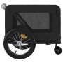 Remolque de bicicleta mascotas hierro tela Oxford negro de , Cochecitos para mascotas - Ref: Foro24-93947, Precio: 134,41 €, ...