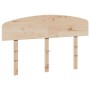 Cabecero de madera maciza de pino 120 cm de , Cabeceros y pies de cama - Ref: Foro24-842510, Precio: 34,06 €, Descuento: %