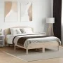 Cabecero de madera maciza de pino 120 cm de , Cabeceros y pies de cama - Ref: Foro24-842510, Precio: 33,26 €, Descuento: %