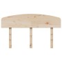 Cabecero de madera maciza de pino 120 cm de , Cabeceros y pies de cama - Ref: Foro24-842510, Precio: 34,06 €, Descuento: %