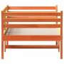Sofá cama de madera maciza de pino marrón cera 80x200 cm de , Camas y somieres - Ref: Foro24-842869, Precio: 117,30 €, Descue...